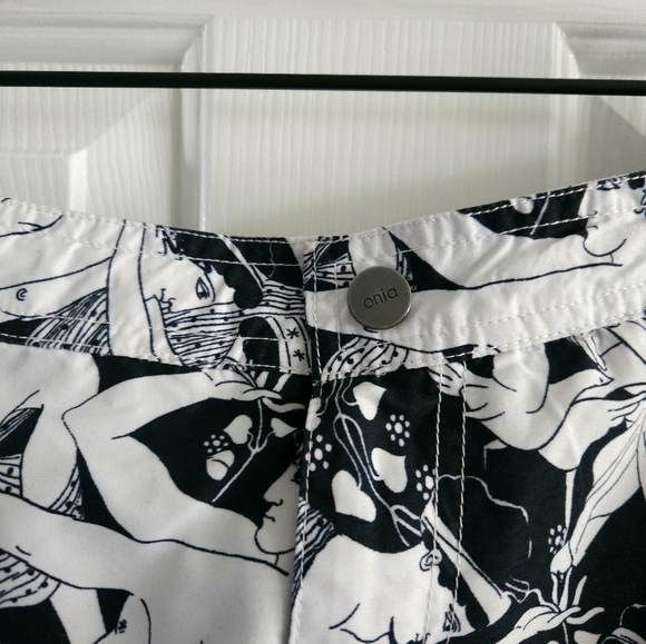NWOT Onia X DVF Calder 6E Graphic Swim Shorts- Rare Print - Picture 4 of 10